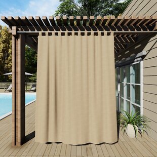 Velcro Tab Outdoor Curtains | Wayfair